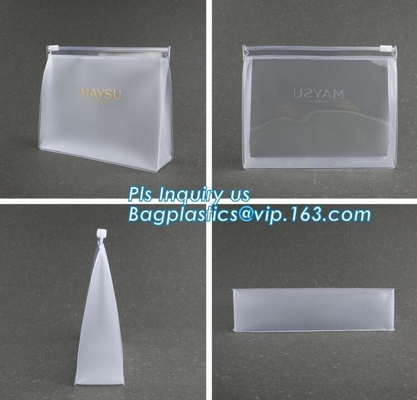 Stores plastic pe slider zip lock bag, clothing packaging bag with zipper/clothes packaging bags/PVC slider bag