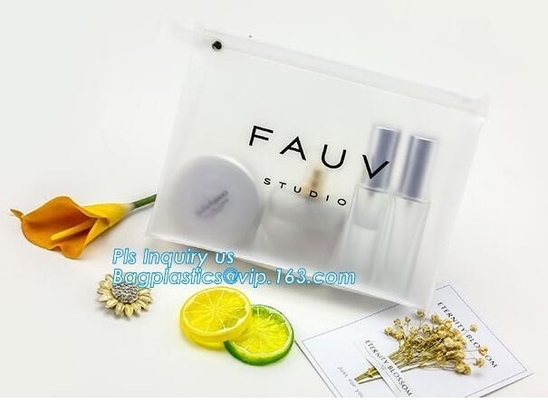 Plastic Packaging Selected By Girls For Cosmetics Zipper Bag With Slider, k bags zipper cosmetic bags toothbrush b