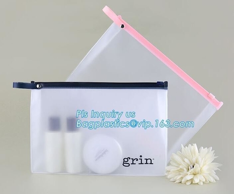 Plastic Packaging Selected By Girls For Cosmetics Zipper Bag With Slider, k bags zipper cosmetic bags toothbrush b