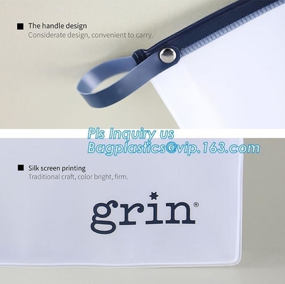 Plastic Packaging Selected By Girls For Cosmetics Zipper Bag With Slider, k bags zipper cosmetic bags toothbrush b