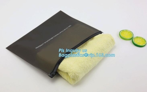 Promotion of cosmetics case price good clear slider top pvc bag, cosmetics soft eva k slider bag eco bag, slider