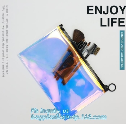 k plastic waterproof bag for swimsuit, slider zipper pvc pouch k bag, facial mask bag custom retail bags cus