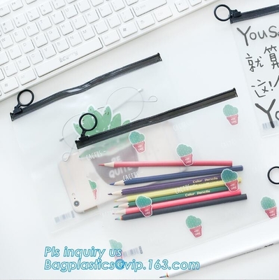 Makeup pvc Cosmetic Pen Pencil Case Coin Purse buttons, Zippered Makeup Bag Purse Cosmetic Pouch Bridesmaid Gift