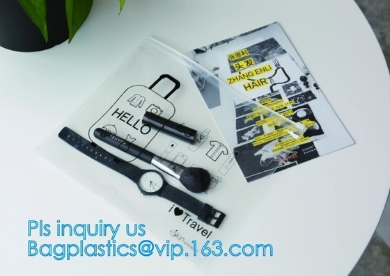 Quart plastic slider bag Storage Bags custom printed slider zip bags, slider zipper bags for apparel clothes, swimwear p