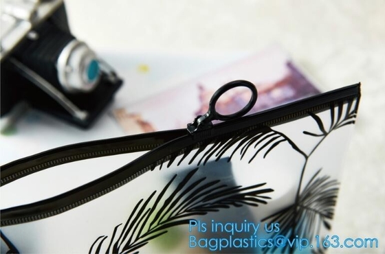 underwear packing slider zipper bags with hanger, Cosmetic k clear bubble bags, Manufacturer Clear Vinyl Slider Ba