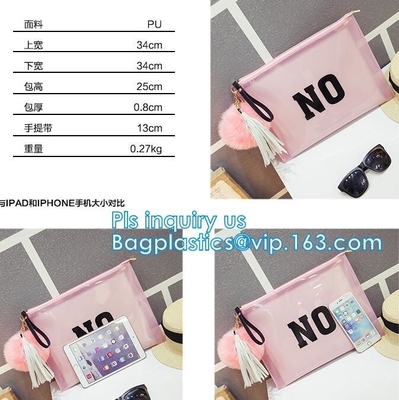 Slider Zipper PVC k Bag With Hanger Hook For Men's Vest, Slider Zipper Bags For Towel Washing Goods Packaging, zip