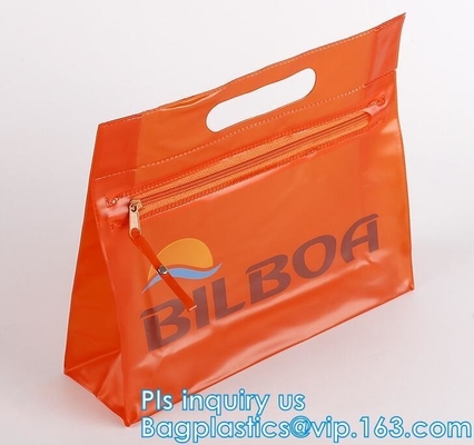 pvc slider zipper baby clothes packaging bag, slider zipper golf sport t-shirt/towel bag, A4 office file holder slider b