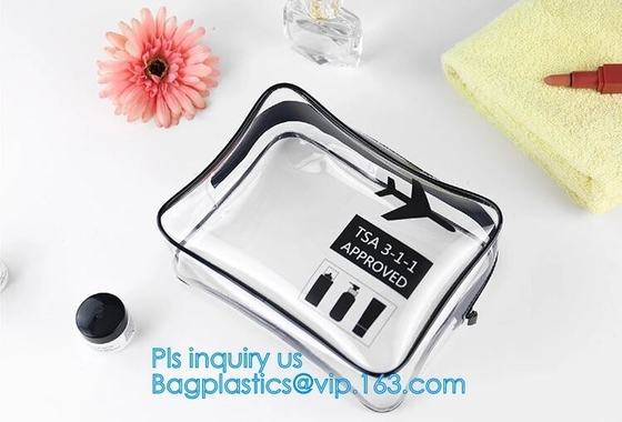 Luxury cosmetic bag custom printing pvc makeup bag travel, makeup bag travel pvc zipper bag, Promotional PVC Travel Make
