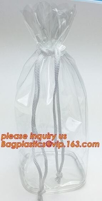 Drawstring Bags Backpack PVC Drawstring Bag, Promotional Clear PVC Plastic Drawstring Bag, pvc drawstring backpack bag