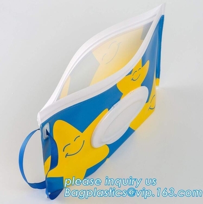 Plastic packaging bag baby EVA Tissue wet wipes bag, reusable and portable wet wipe pouch bag, Reusable wet wipe pouch t