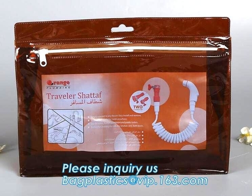 A5 Size Clear Plastic PP PVC Document File Bag With Zip Lock,PVC Bag Zippered PVC Mesh Bag EVA Document File Bag Bagease