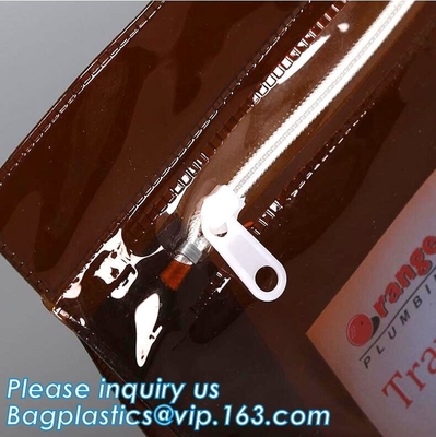 A5 Size Clear Plastic PP PVC Document File Bag With Zip Lock,PVC Bag Zippered PVC Mesh Bag EVA Document File Bag Bagease