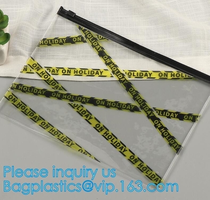 Multifunctional Zip File Folder Bag Zipper Waterproof Travel Storage Pouch Cosmetic Toiletry Bag with Handle