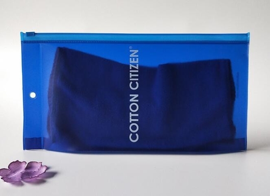 bAGPLASTICS BIO ECO Beach Bikini Swimwear Packaging Bag Pvc Zipper Bag,Eco Friendly Slider Zipper Flat Matt Plastic Bag