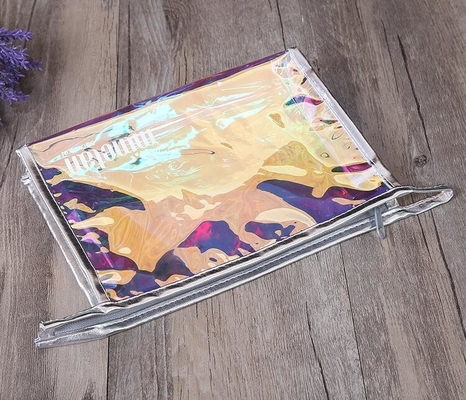 Slider Zipper Swimwear Bag A3 A4 A5 Cosmetic Travel bag with button, storage promotional gift , leisure, toiletry