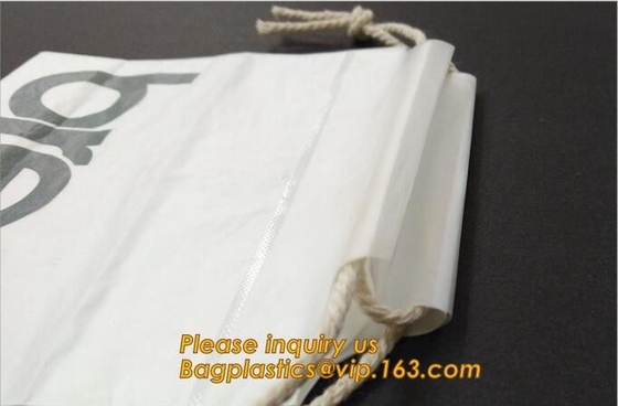 DIY drawstring christmas gift bag,Printed Plastic Drawstring Bag,custom printed small apple quality plastic drawstring b