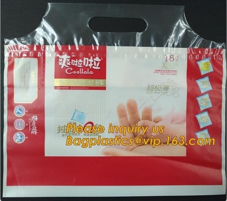 Compostable corn starch Hot selling biodegradable pulling pants nappy packaging plastic diaper bag, corn starch mailing