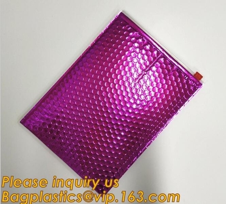 Big Discount Custom Printed Air Bubble Bag, Factory Directly Slider k Bubble Bag,Bubble Zipper Bag Kraft Bubble Ma