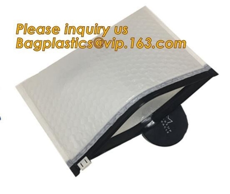 Big Discount Custom Printed Air Bubble Bag, Factory Directly Slider k Bubble Bag,Bubble Zipper Bag Kraft Bubble Ma