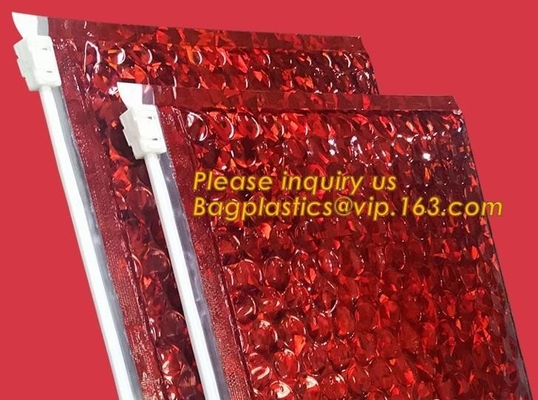 Custom k zipper bubble bag/bubble slider bag,Shielding Bag Aluminum Foil Bag Metallized Foil Bag Nylon Vacuum Bag