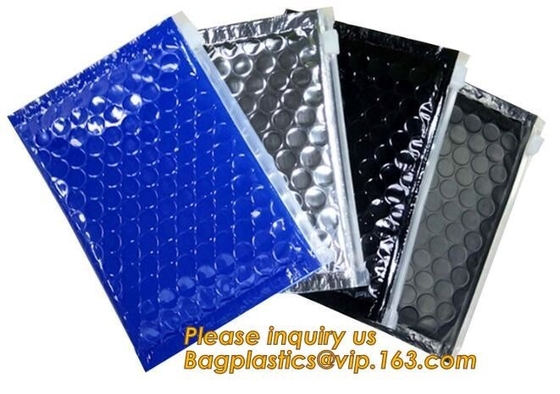 Slider Padded Bags/Colorful k Bubble Bags,Zipper Bubble Bag Postage Packaging Anti-static Packaging Heat Insulatio