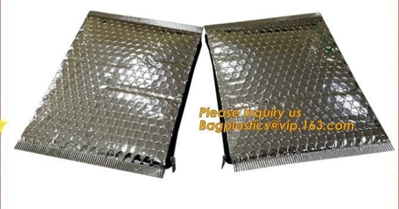 air mail metallic holographi rose gold bubble padded mailer / k bubble bag/ slider bubble bag,Holographic Factory