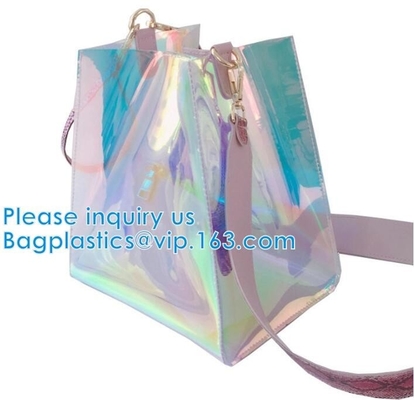 Travel Pouch, Manufacture Clear PVC Zipper Puller Cosmetic Bag,Holographic Travel Pouch Cosmetic Bag Envelope Clutch Bag