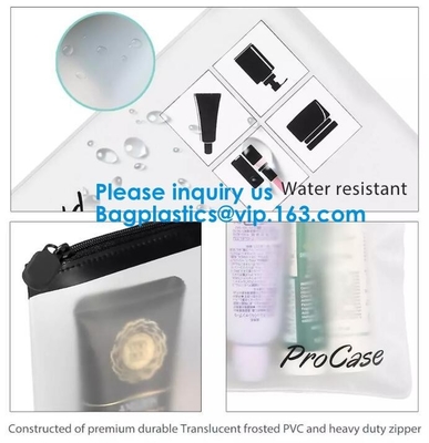 Cosmetic/ Makeup/ Toiletry Customized Beach Zipper Clear PVC Cosmetic Bag Travel Toiletry Wash Bath PVC Cosmetic Bag