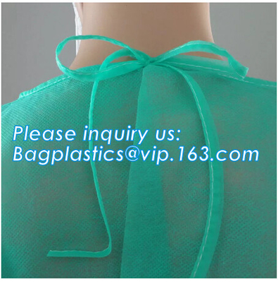 Non-woven SBPP Isolation Gown,Cheap SF SBPP Coverall/Overall for Medical use,Wholesale Disposable Dental Lab Coat bageas