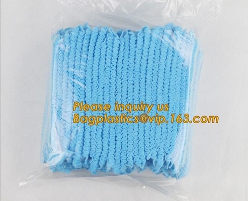 Non Woven Clean Room Products medical Disposable Surgical Bouffant Cap 21" 24",Dustproof For Restaurant Medical Surgical