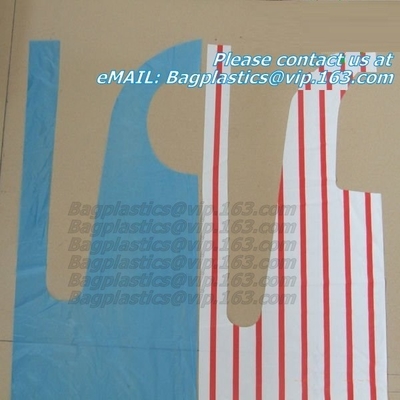 pe disposable apron in kitchen household,chef disposable plastic aprons,Cheap price plastic disposable apron BAGEASE