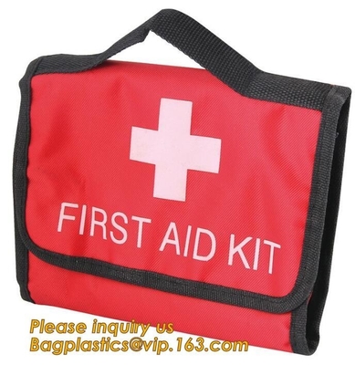 factory direct Wholesale Outdoor medical portable compact EVA Hard first aid kit red case,Printing logo custom empty eva