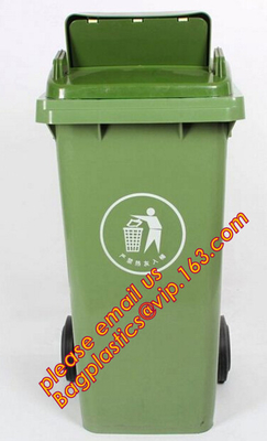 Heavy duty 50L low price dustbin for rubbish/trash bin for sale/movable waste bin, Wall Mounted Can Pino Public Standing