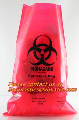 Biodegradable Autoclave Waste Bag, Yellow Bag, Red Bag, Specimen Bags, Autoclavable Bags, Sacks, Cytotoxic Waste Bags