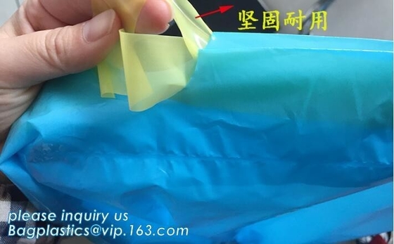 reusable printed medicine bag, Biohazard hospital Waste Bags, reclosable bags with document pocket, bagplastics, bagease
