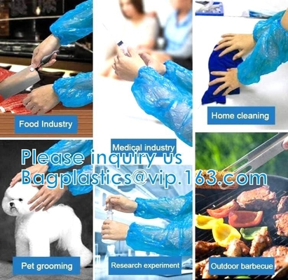 Compostable Biodegradable Personal Protective Disposable Long Sleeve Arm Sleeves Protect Covers Oversleeves Protectors