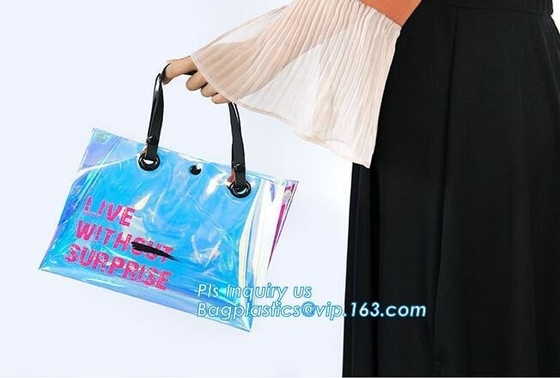 round buckle bag PVC bag handle according to the environmental protection, Recyclable Feature and Handle Sealing & Handl