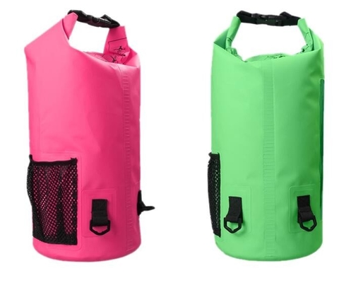 promotion 10L,20L,30L PVC tarpaulin ocean pack floating dry bags with shoulder strap front pocket, Swimming Floating Wat