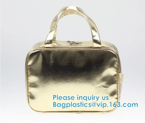 Waterproof Flamingo Cosmetic Bag Toiletry Bag Travel Makeup Bags,Cotton,Canvas,Polyester,Nylon,Non Woven