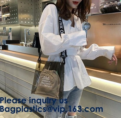Vinyl Eco-friendly Colorful Hologram Pvc Laser Holographic Bag Tote Shopping Bag Beach Bag For Women