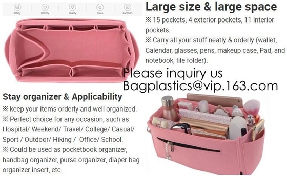 Eco-Friendly Ladies Felt Shopping Bag Women Handbags Tote Bag Leisure Felt Fabric Bag,Cosmetic Bag, Tote Bag, Shopping B