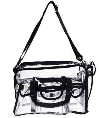 Transparent PVC Handle bag Shopping Bag, Promo PVC Plastic Shopping Handle Bag, beach tote bag pvc handle bags, purse