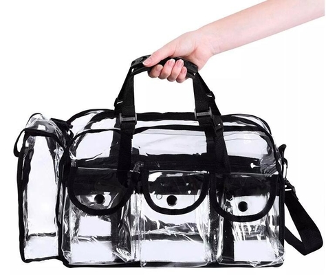 Shoulder Bag Makeup Organizer Toiletry Bag 7 External Pockets,Travel Makeup Cosmetic Bag,Multifunctional Large capacity
