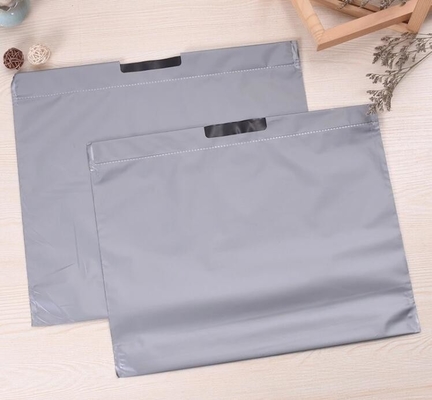 Promotion hanging waterproof drawstring compostable Beam Mouth PE Plastic Clothes Drawstring Shopping Bags