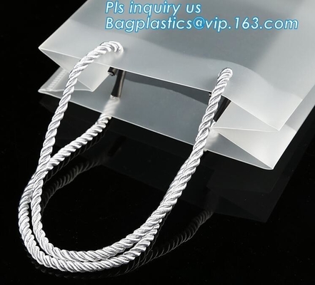 Merchandise Plastic Glossy Retail Bags | Die Cut Handles | Perfect For Shopping, Party Favors, Birthdays, Children Party
