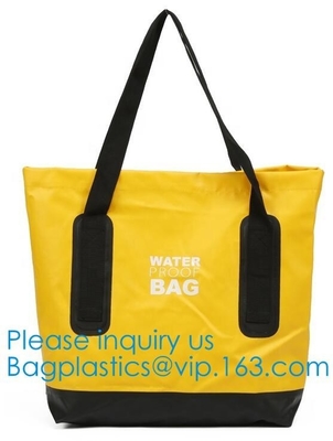 Reusable Washable Waterproof PVC Tarpaulin Tote Bag Recycled Pvc Tarpaulin Shopping Bag Coated Tarpaulin