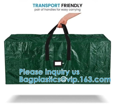 Christmas Bag Holiday Extra Large For Up To 9' Tree Storage 9 Foot Heavy Duty Extra-Large Storage Laundry Shopping Bags