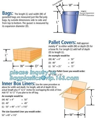 48 x 48 x 96" 1 Mil ldpe Clear Pallet Covers, Eco-friendly Reusable Pallet Wrap Pallet Cover, Disposable CPE Waterproof