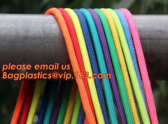 Children develop amusement projects supporting braided rope, for weaving various promotional instruments and others