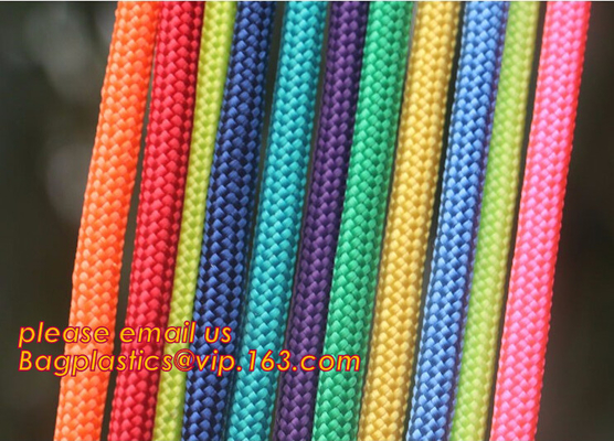 Children develop amusement projects supporting braided rope, for weaving various promotional instruments and others